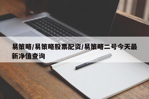 易策略/易策略股票配资/易策略二号今天最新净值查询